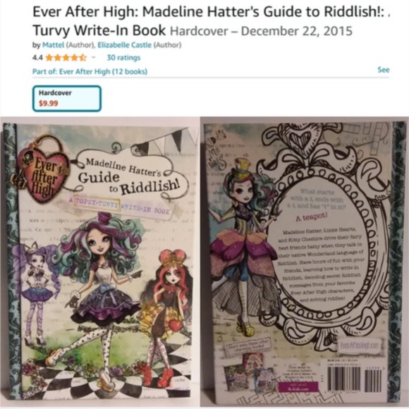 Monster High & Ever After High Book Set - Picture 7 of 9